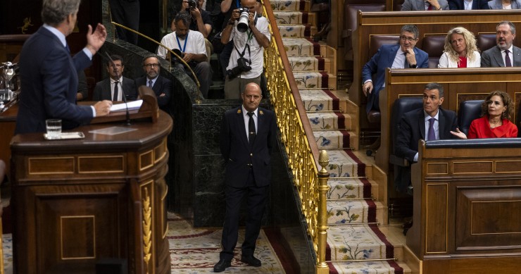 Alberto Núñez Feijóo, líder del PP