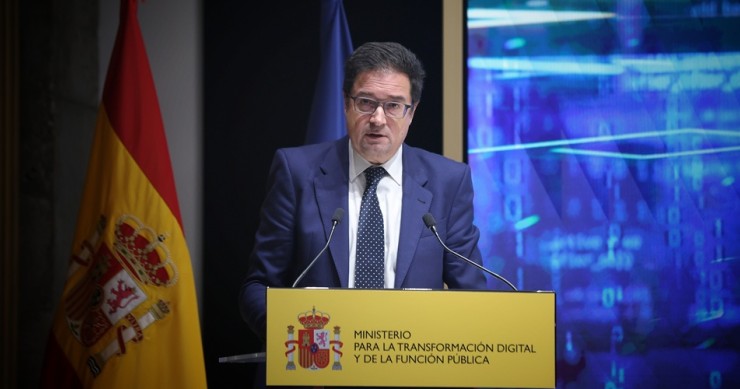 El ministro para la Transformación Digital y de la Función Pública, Óscar López