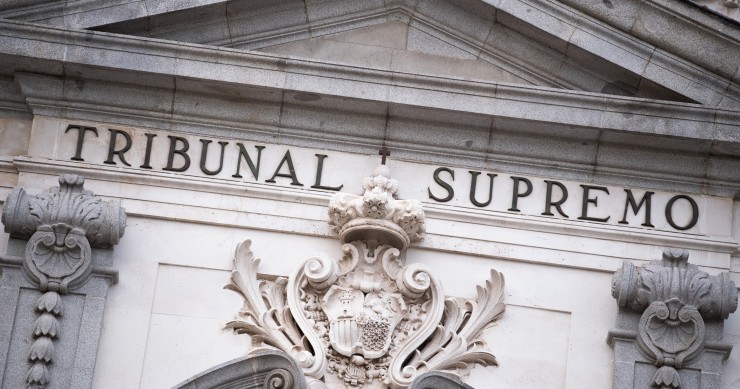 Fachada del Tribunal Supremo