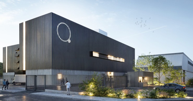 Infografía del data center de Quetta en Barcelona