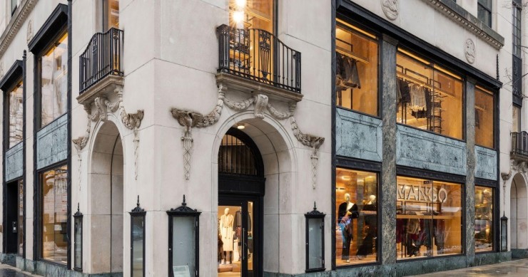 La nueva tienda de Mango en Chicago.