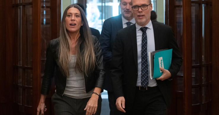 La diputada de Junts, Miriam Nogueras, durante una sesión plenaria en el Congreso, a 11 de diciembre de 2025, en Madrid (España).