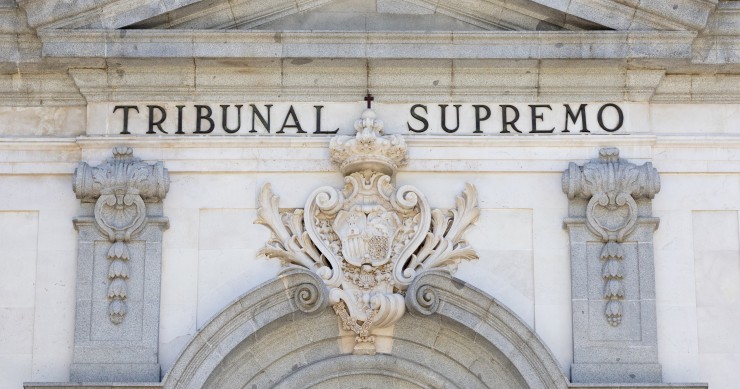 Archivo - Fachada de la sede del Tribunal Supremo, a 26 de septiembre de 2025, en Madrid (España).