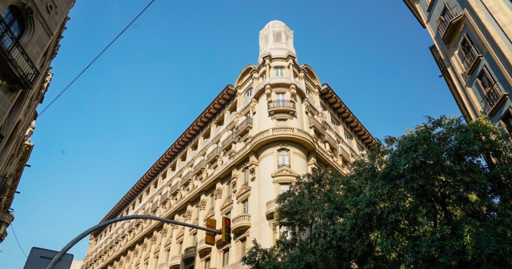 Imagen del edificio de Via Laietana 8-10.