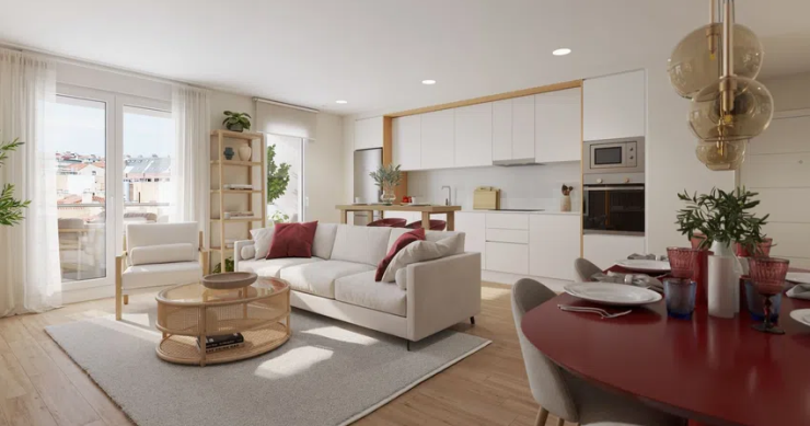 Piso de obra nueva en venta