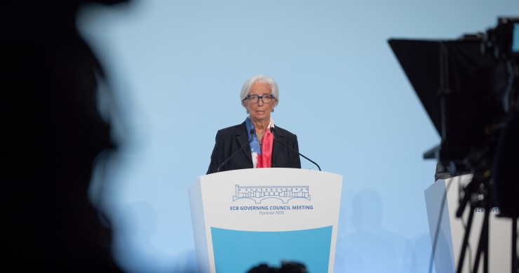 Christine Lagarde, presidenta del BCE
