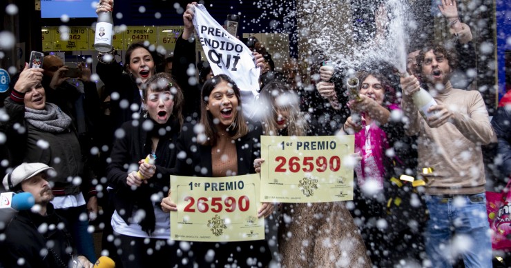 Christmas lottery in Spain
