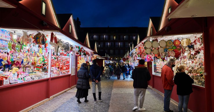 mercadillos navideños en madrid