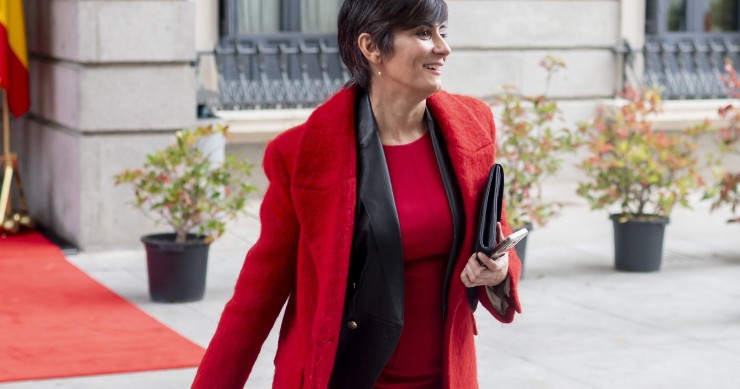 Archivo - La ministra de Vivienda, Isabel Rodríguez, en el Congreso.