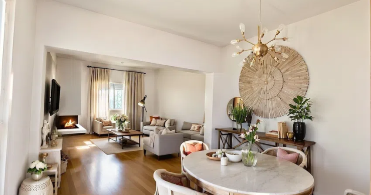 Casa con chimenea en venta