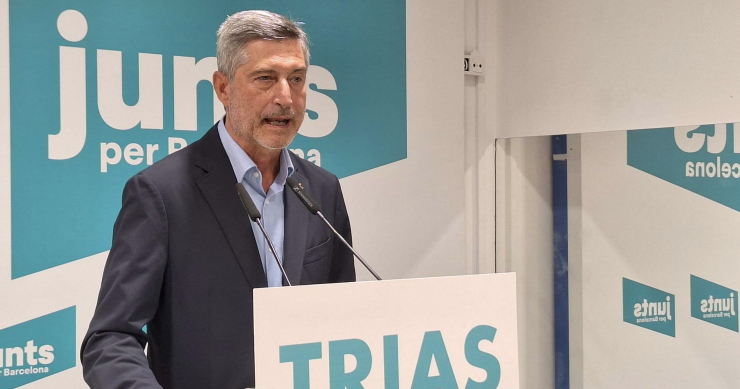 Jordi Martí Galbis, líder de Junts a Barcelona