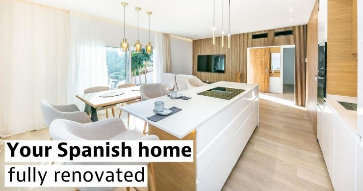 Renovated homes for sale in Spain