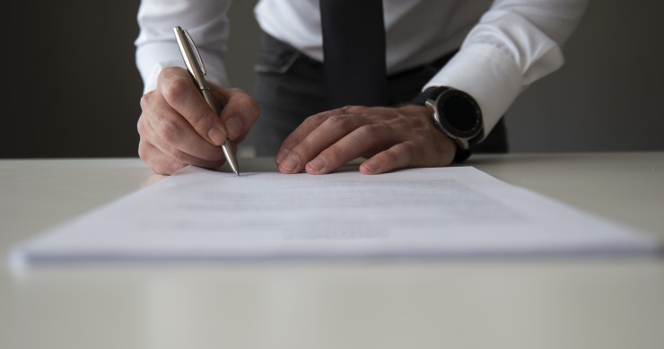 Firma de documentación