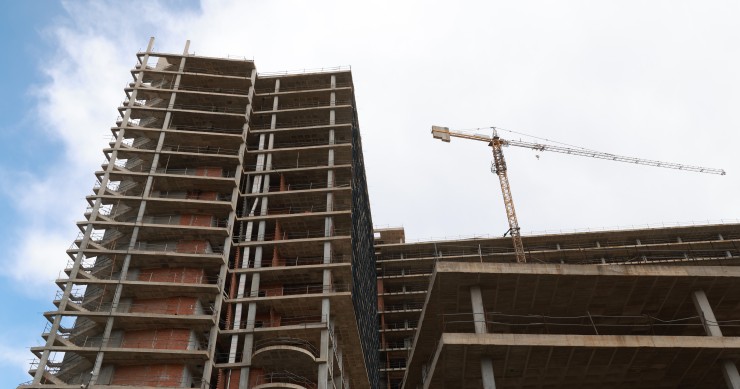 Edificio en construcción