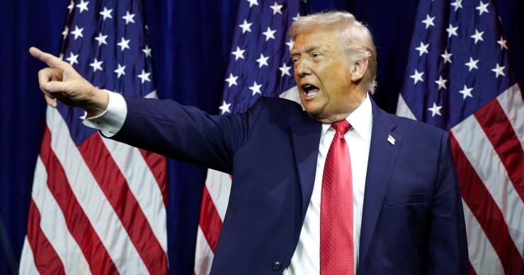 El presidente de EEUU, Donald Trump