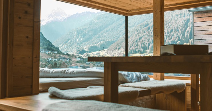 decoracion de lujo de casas de montaña