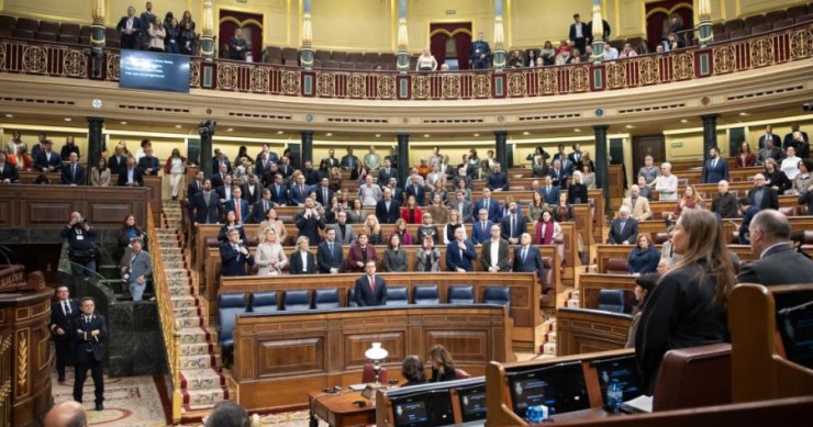 Sesión plenaria en el Congreso de los Diputados