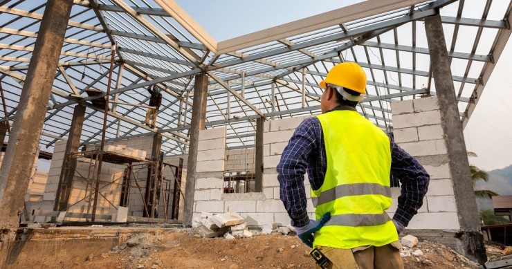 Archivo - Imagen de una construcción