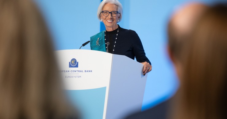 Christine Lagarde, presidenta del BCE 
