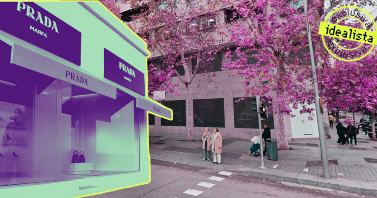 Prada abrirá (por fin) en Serrano 5 años después de comprar el local más caro de España