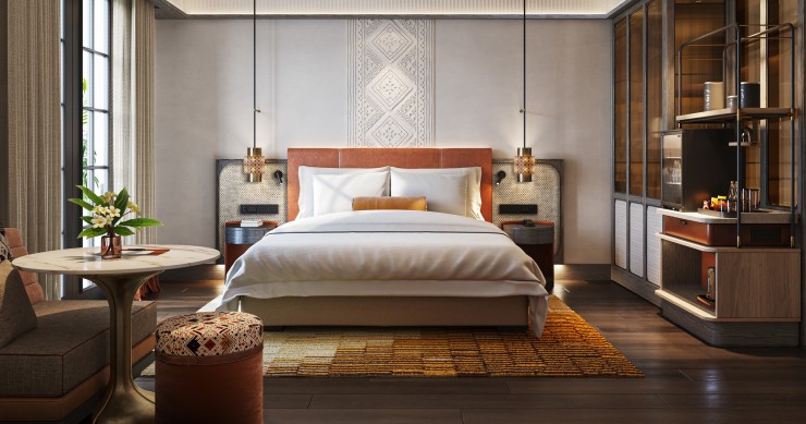 Avani+ Lanexang Vientiane_Habitación Deluxe (Imagen renderizada)