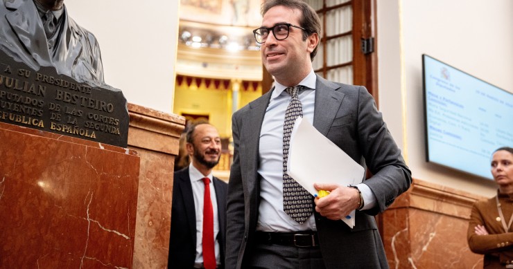El ministro de Economía, Comercio y Empresa, Carlos Cuerpo.