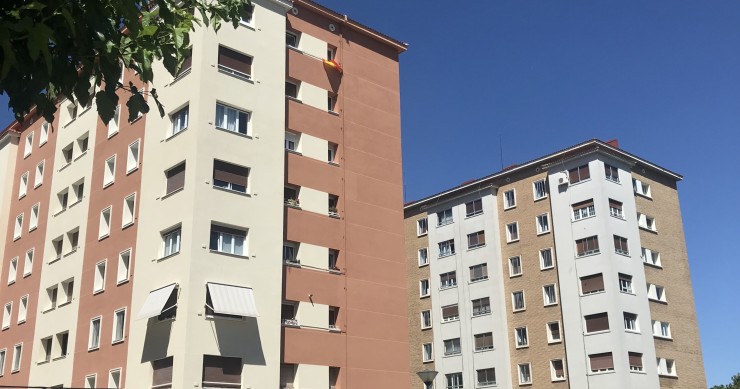 Bloques de viviendas.