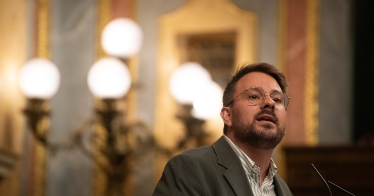 El portavoz adjunto de Sumar en el Congreso, Alberto Ibáñez
