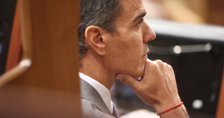 El presidente del Gobierno, Pedro Sánchez