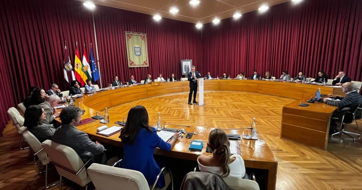 Conrado Escobar, alcalde de Logroño