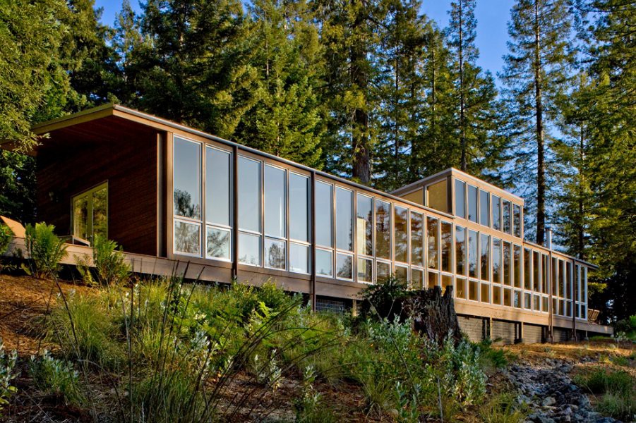 Vivienda de diseño en pleno bosque de secuoyas (california) — idealista