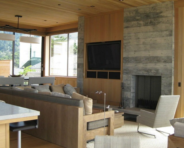 Ideas de decoración: 6 formas de combinar la televisión y la chimenea