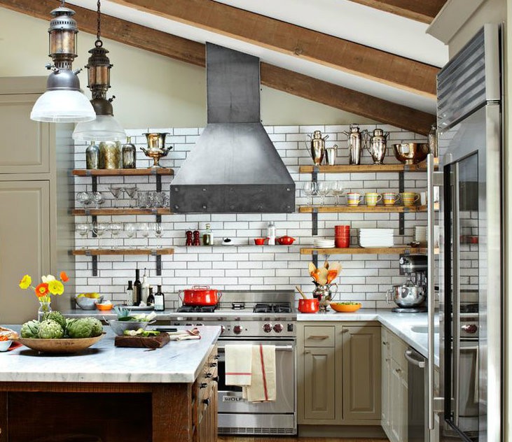 Ideas de decoración: paredes de ladrillo visto para darle un toque