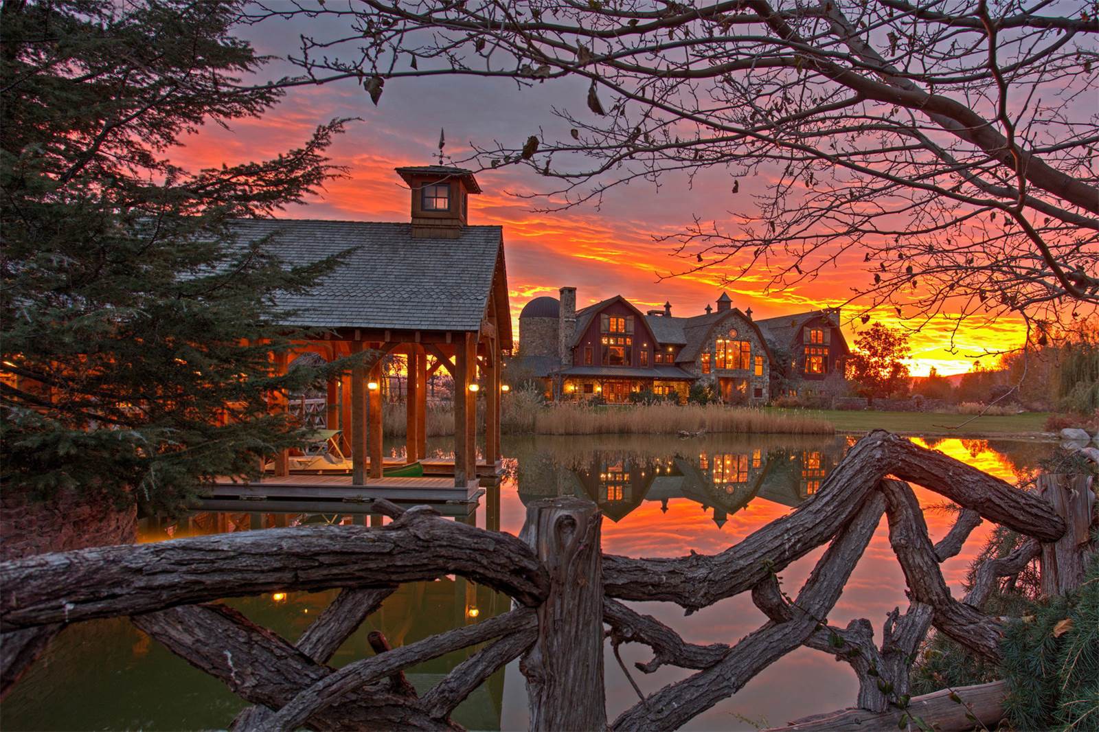 Casas de ensueño: un granero reconvertido en una espectacular mansión