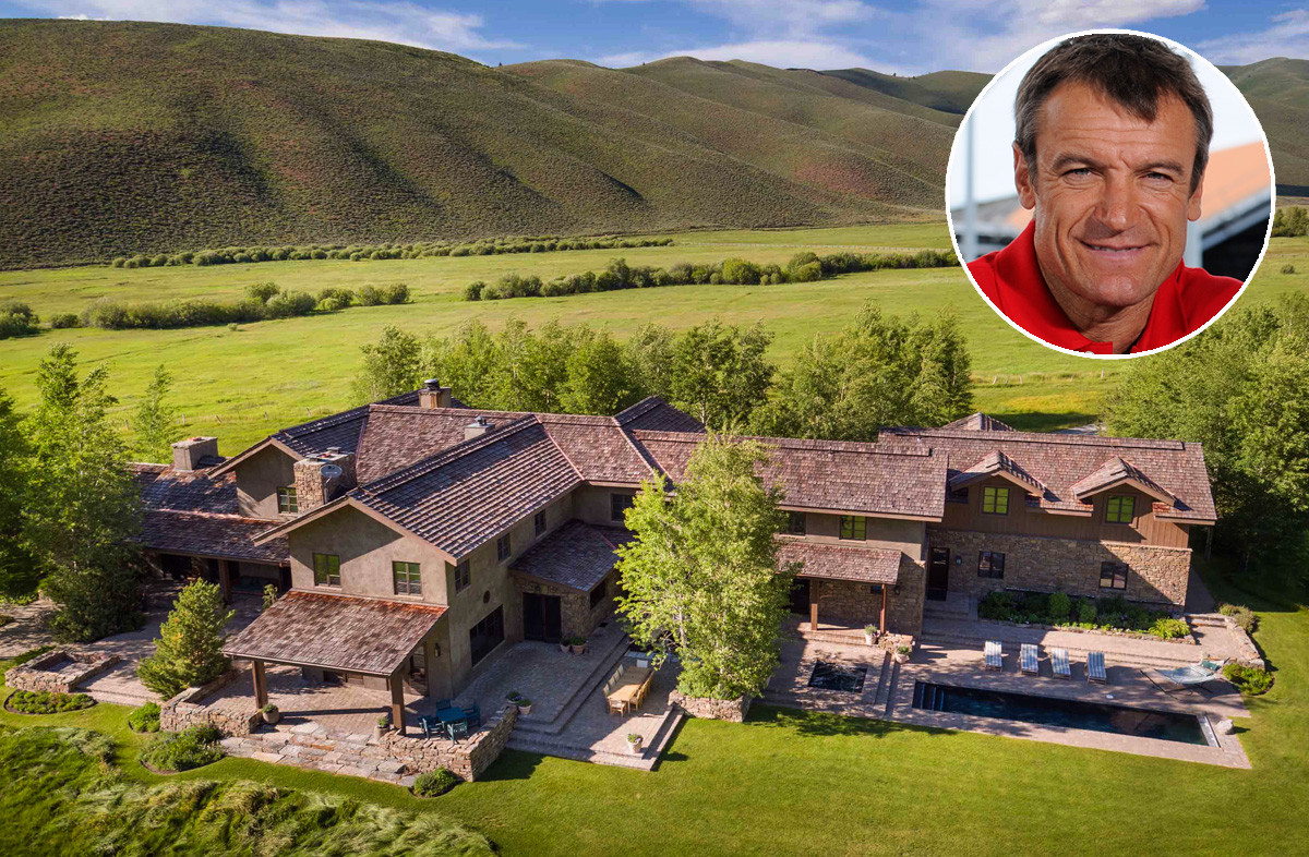 La leyenda del tenis Mats Wilander pone a la venta su finca de Idaho