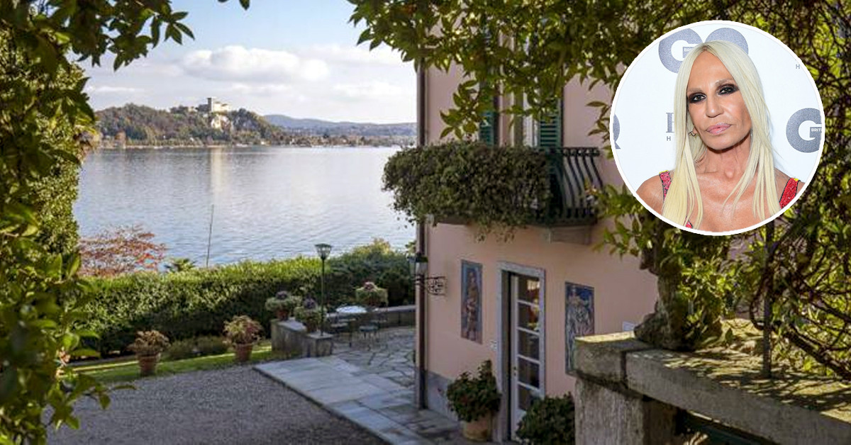 Donatella Versace compra la espléndida Villa Mondadori en el lago