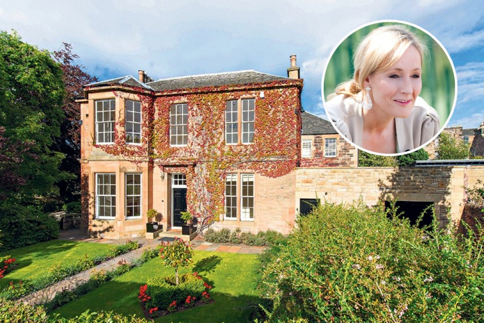 La casa donde J.K. Rowling escribió Harry Potter