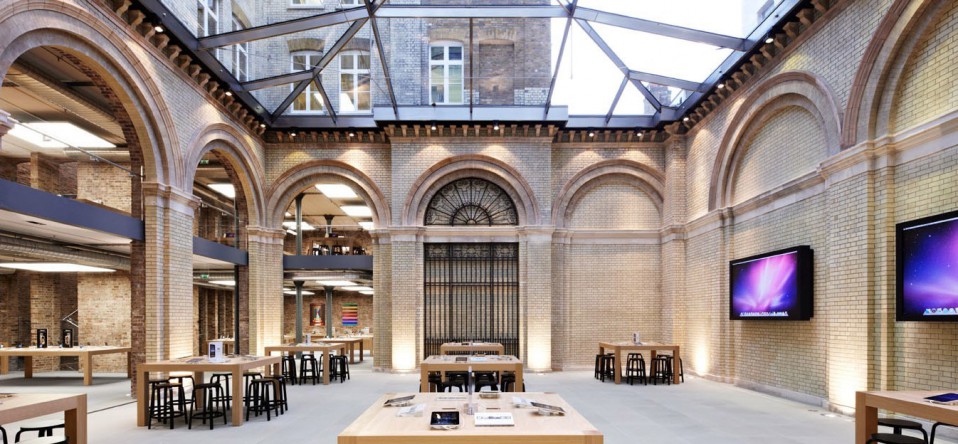 Interior de un Apple Store