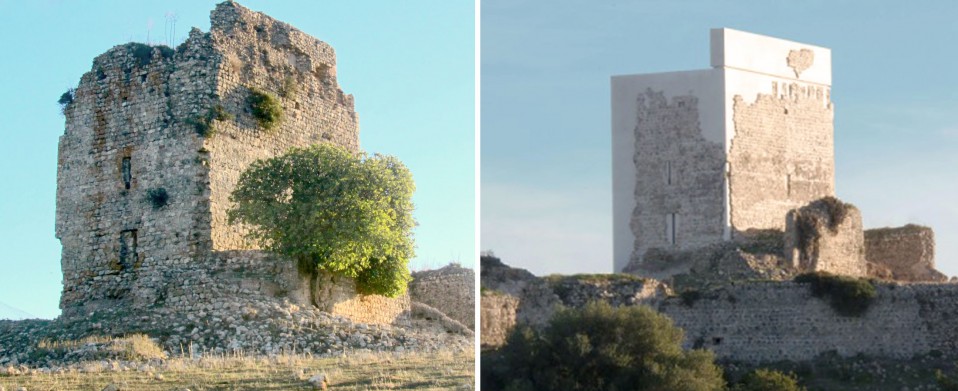 La polémica restauración del castillo de Matrera