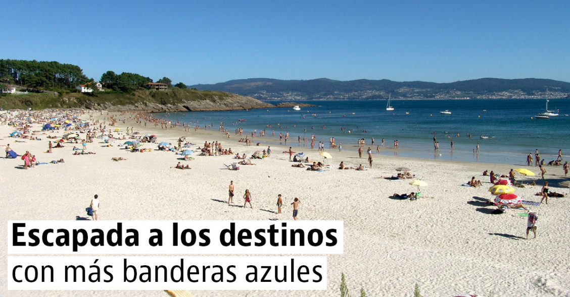 Las costas con más playas con bandera azul para este verano