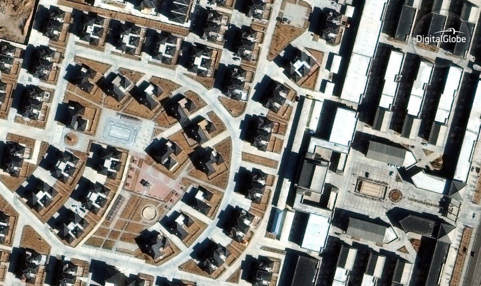 Ciudad de Erenhot (China) / DigitalGlobe