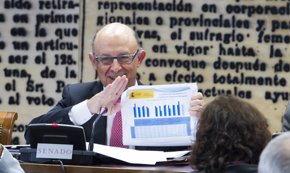 Cristóbal Montoro, ministro de Hacienda