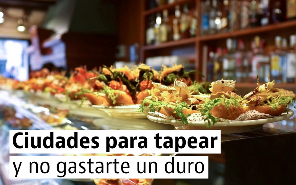 Las ciudades más divertidas para ir de tapas