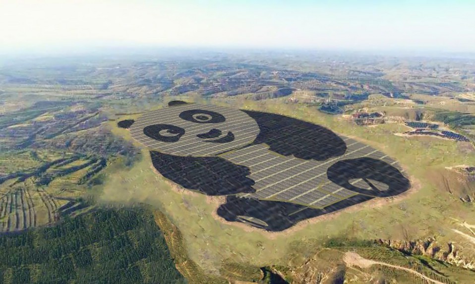 Granja solar en China / Panda Green Energy