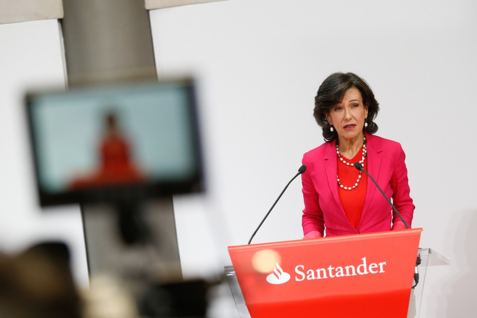 Ana Botín, presidenta de Banco Santander