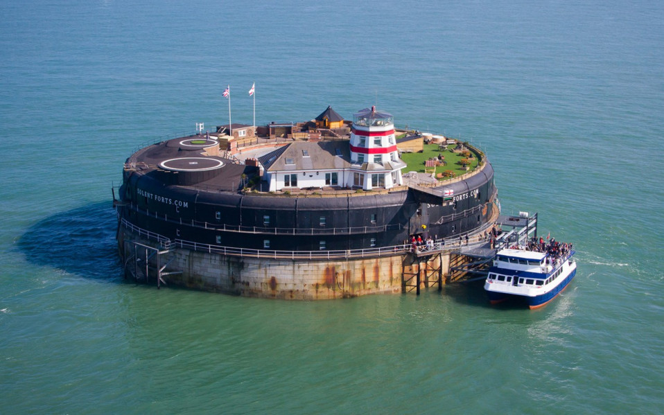Vista aérea de 'No Man’s Fort'