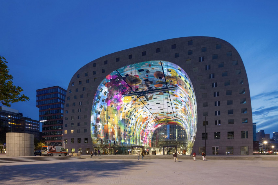 Markthal Rotterdam, Países Bajos