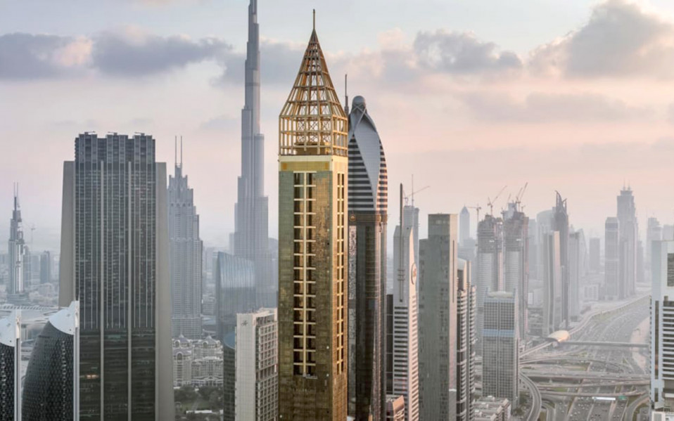 Un hotel de 357 metros de altura