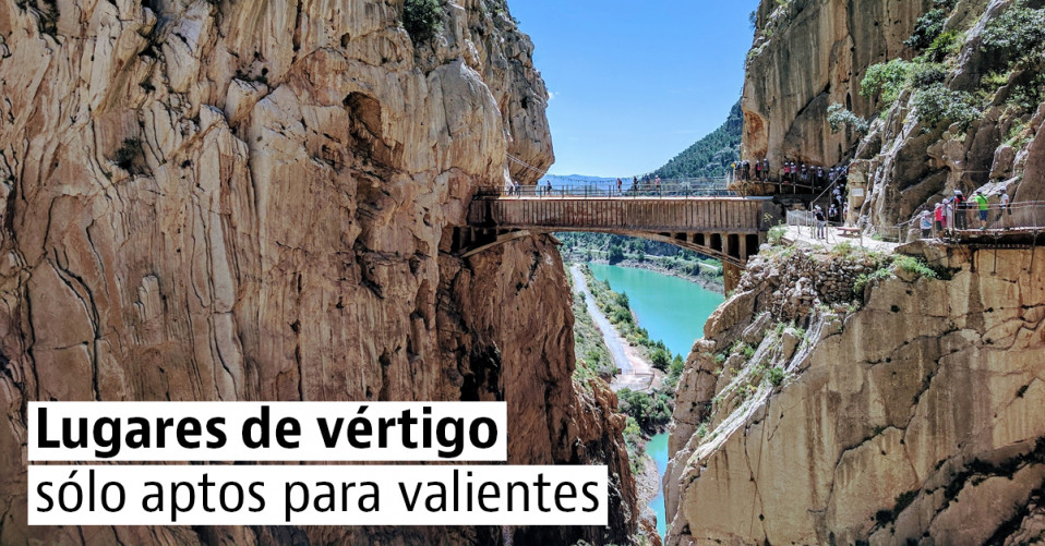 Pueblos y rincones en las alturas que dan mucho vértigo