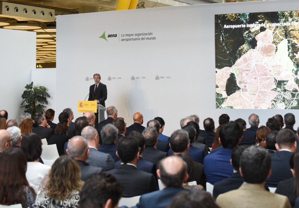 El ministro de Fomento Íñigo de la Serna durante la presentación / Ministerio de Fomento